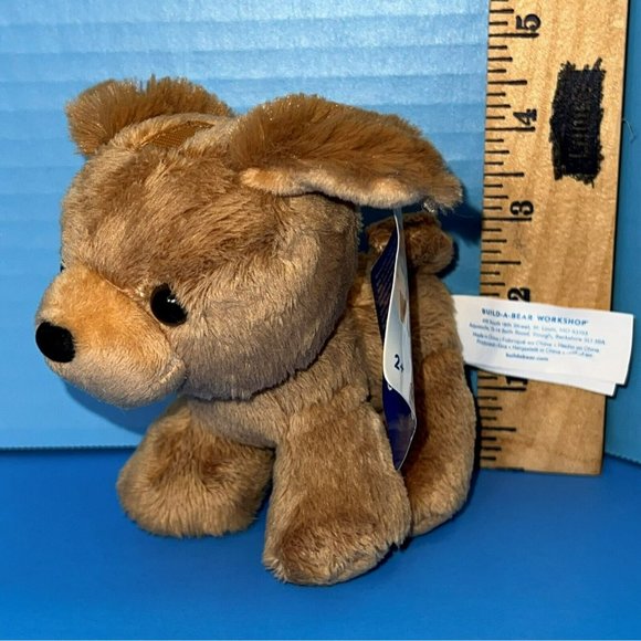 Build A Bear Promise Pets Baby Mini Puppy Dog Brown 5" Plush w/ Tag 2020 - Picture 7 of 12